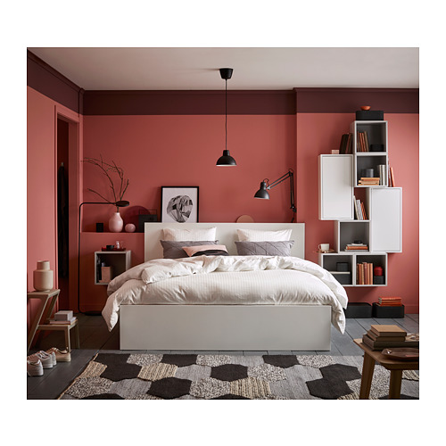 MALM, bed Queen with mattress. 3 of 14 open dialog