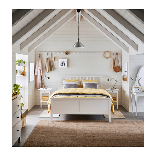 HEMNES, Full bed with mattress. 3 of 16 open dialog