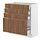 Select colour variation: white/Tistorp brown walnut effect