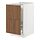 Current variation: white/Tistorp brown walnut effect