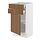 Current variation: white/Tistorp brown walnut effect