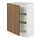 Select colour variation: white/Tistorp brown walnut effect