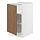 Select colour variation: white/Tistorp brown walnut effect