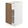 Select colour variation: white/Tistorp brown walnut effect