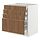 Current variation: white/Tistorp brown walnut effect