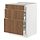 Select colour variation: white/Tistorp brown walnut effect
