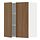 Select colour variation: white/Tistorp brown walnut effect