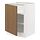 Select colour variation: white/Tistorp brown walnut effect