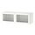Select colour variation: White / OSTVIK clear glass