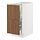 Select colour variation: white/Tistorp brown walnut effect