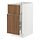 Select colour variation: white/Tistorp brown walnut effect
