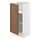 Select colour variation: white/Tistorp brown walnut effect