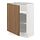 Select colour variation: white/Tistorp brown walnut effect