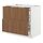 Current variation: white/Tistorp brown walnut effect