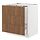 Current variation: white/Tistorp brown walnut effect