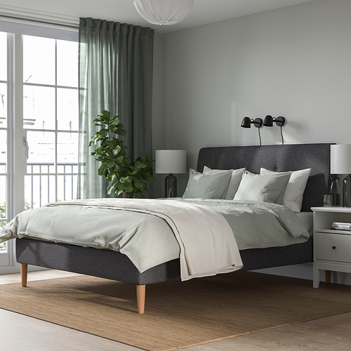 IDANÄS, upholstered bed Queen. 2 of 10 open dialog