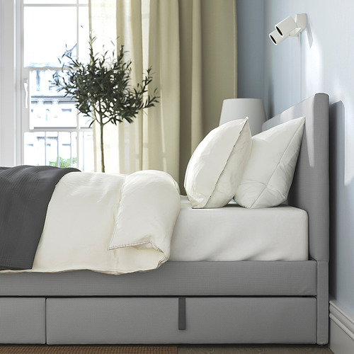 GLADSTAD, upholstered bed Full. 4 of 11 open dialog