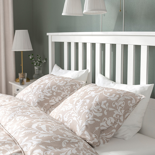 HEMNES, Full bed with mattress. 8 of 16 open dialog