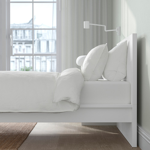 MALM, bed frame with mattress. 5 of 12 open dialog