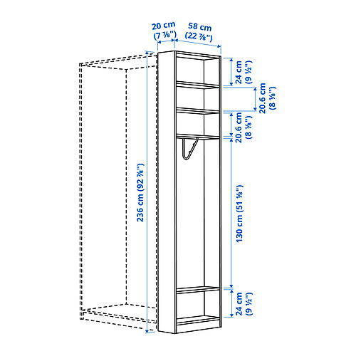 PAX, add-on end-unit. 8 of 8 open dialog