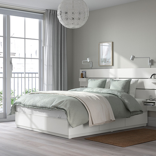 NORDLI, bed Queen with mattress and headboard. 4 of 15 open dialog