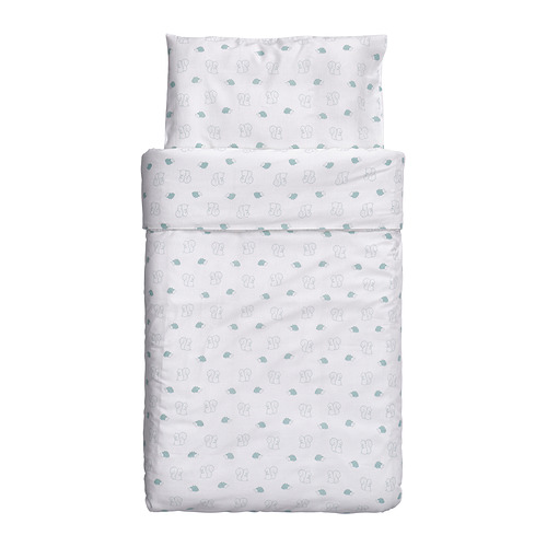 LEN, Funda de edredon con funda almohada para cuna. 3 de 6 abrir diálogo