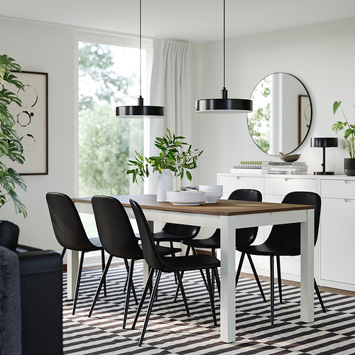 ÅLHULT / NORDMANSSKÄR, table and 6 chairs. 2 of 9 open dialog