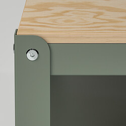 Measurement Illustration - BROR utility cart