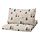 Selecciona variación de color: beige/estampado de conejos y osos, 152 hilos, 110x125 cm