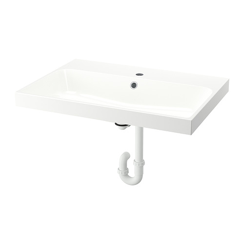 BACKSJÖN, sink with water trap. 1 of 3 open dialog