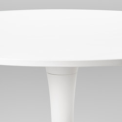 Measurement Illustration - DOCKSTA/TOBIAS round dining table and 4 chairs