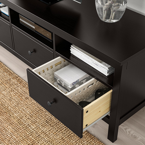 HEMNES, TV unit. 3 of 6 open dialog