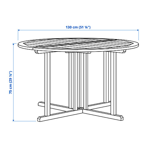 NÄMMARÖ, table and 4 armchairs, outdoor. 3 of 3 open dialog