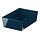 Select colour variation: black-blue, 18x26x8 cm
