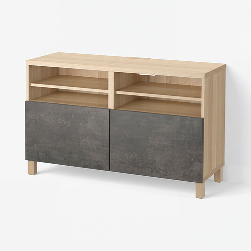 BESTÅ, TV bench with doors. 11 of 11 open dialog
