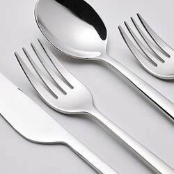 Measurement Illustration - LÖFTESRIK 20-piece flatware set