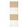 Variación actual: Efecto roble tinte blanco / blanco