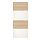 Variación actual: Efecto roble tinte blanco / blanco