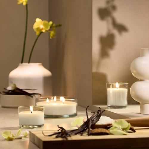 LOTSFÅGEL, vela aromática en vaso. 3 de 8 abrir diálogo