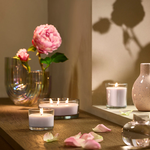 LOTSFÅGEL, vela aromática en vaso. 3 de 8 abrir diálogo