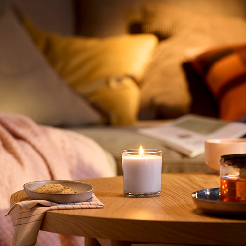 LOTSFÅGEL, vela aromática en vaso. 2 de 8 abrir diálogo