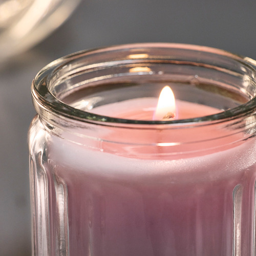 HÖKGÖK, scented candle in glass. 4 of 5 open dialog