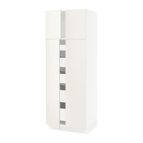 SEKTION / MAXIMERA, high cabinet w 4 doors/5 drawers. 1 of 3 open dialog