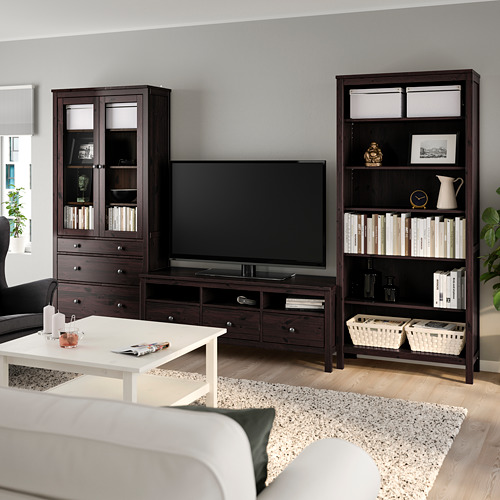 HEMNES, TV storage combination. 2 of 5 open dialog