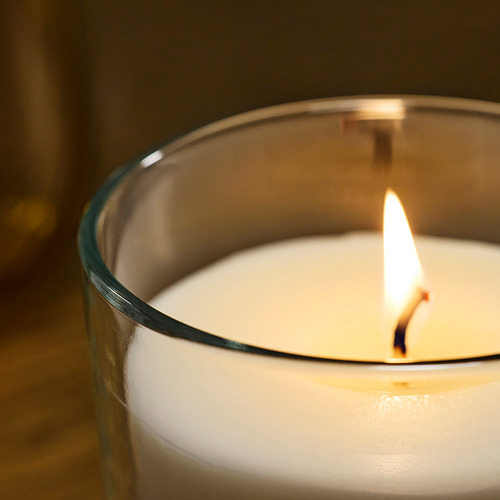 LOTSFÅGEL, vela aromática en vaso. 6 de 8 abrir diálogo