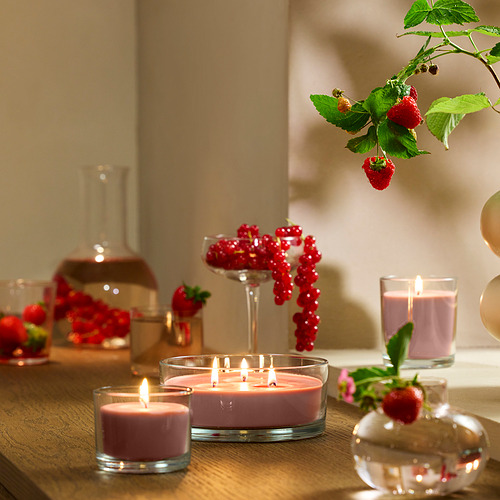 LOTSFÅGEL, vela aromática en vaso. 3 de 8 abrir diálogo