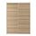Current variation: MEHAMN white stained oak effect / white