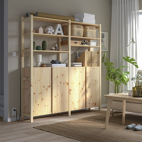 IVAR, shelving unit with cabinet. 7 of 7 open dialog