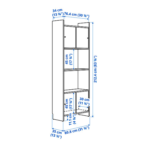 LÅDMAKARE, storage cabinet with sliding doors. 7 of 7 open dialog