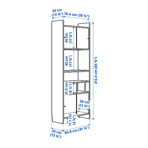 LÅDMAKARE, storage cabinet with sliding doors. 6 of 6 open dialog
